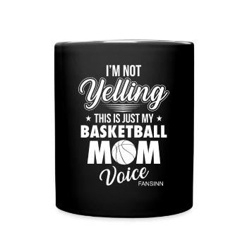 Basketball Sport Ball Jeu Panier joueur cadeau - Mug uni - noir - Devant