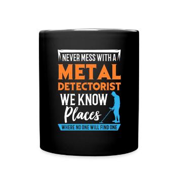 Metal Detectorist - Full Colour Mug - black - Front