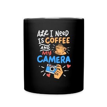 photography - Full Colour Mug - black - Front