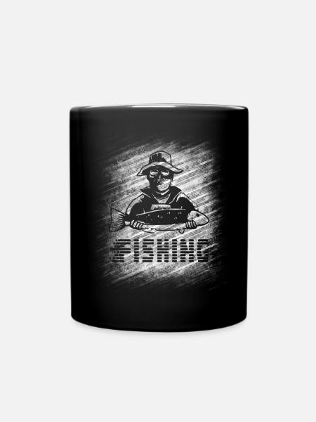 Pêche - Mug uni - noir