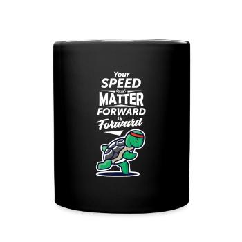 Votre cadeau de motivation d'entraînement n'a pas d'importance - Mug uni - noir - Devant