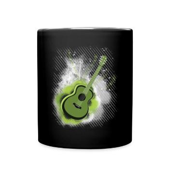 guitar - Full Colour Mug - black - Front