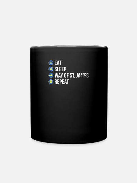 Saint-Jacques-de-Compostelle Pèlerin - Mug uni - noir