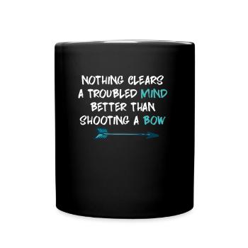 Archery archery - Full Colour Mug - black - Front