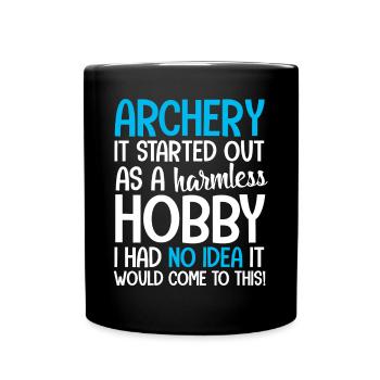 Archery archery - Full Colour Mug - black - Front