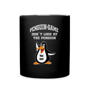 jeu Penguin - Mug uni - noir - Devant