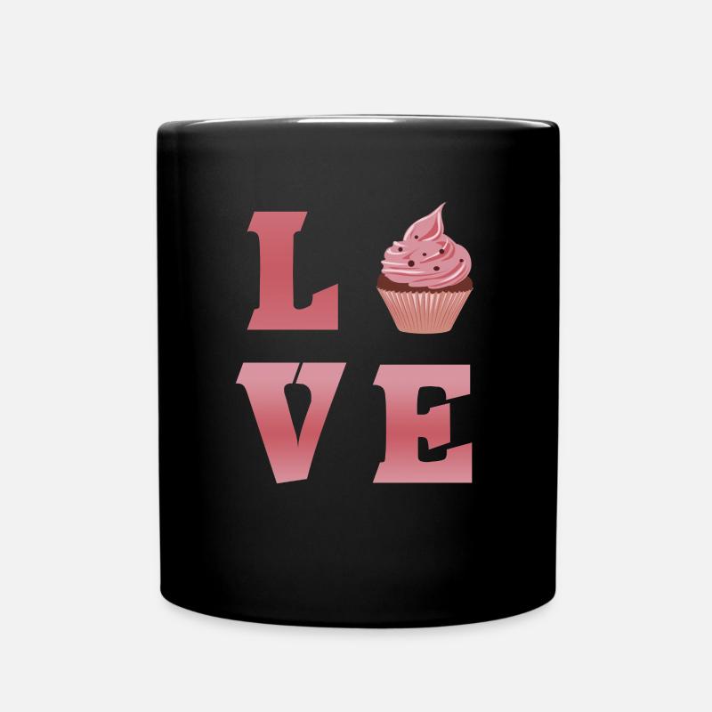 Faire cuire l'amour - Mug uni - noir