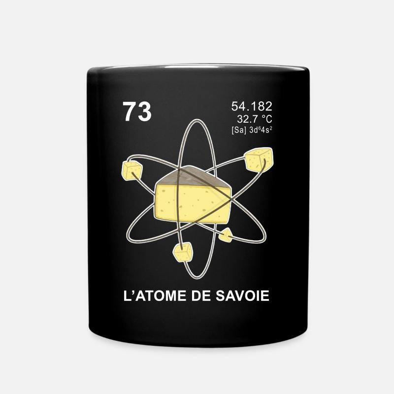 L'atome de Savoie - Mug uni - noir