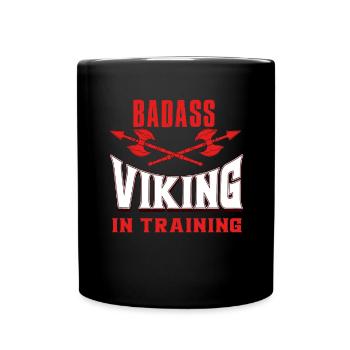 VIKINGS - Tasse einfarbig - Schwarz - Vorne
