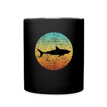 SHARK - Mug uni - noir - Devant