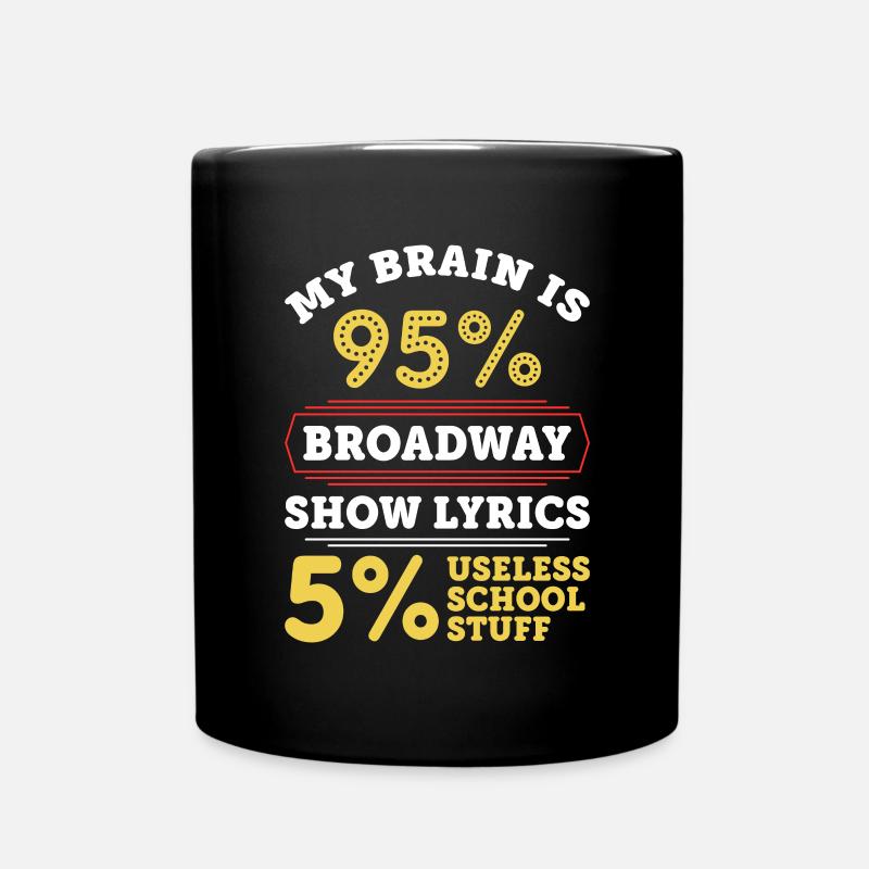 théâtre - Mug uni - noir