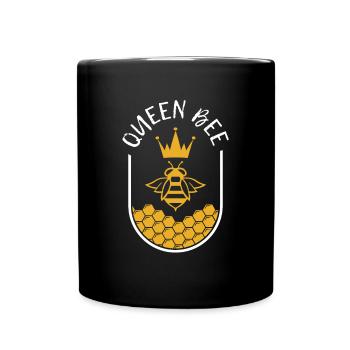 Apiculture Apiculture Cadeau Abeille Nid d'abeille Nid d'abeille - Mug uni - noir - Devant