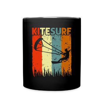 Kitesurf - Full Colour Mug - black - Front