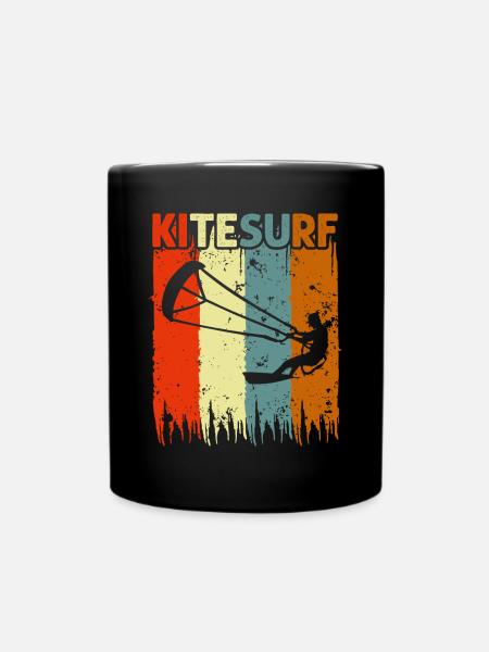 Kitesurf - Mug uni - noir