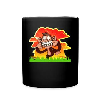 MONKEY - Tasse einfarbig - Schwarz - Vorne