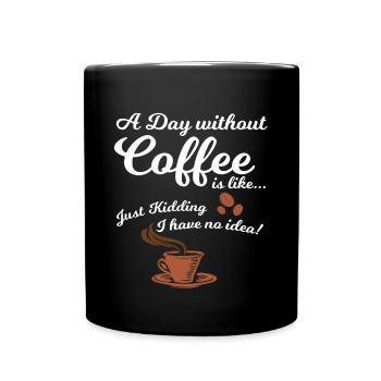Coffee coffee - Full Colour Mug - black - Front