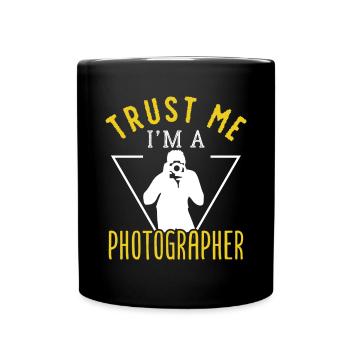 Photography Photographer Fan Lover Gift - Tasse einfarbig - Schwarz - Vorne