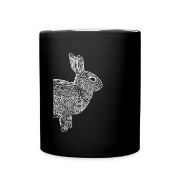 Lapin mignon Lapin Lapin Cadeau - Mug uni - noir - Devant