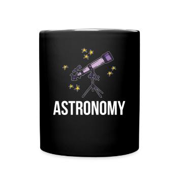 Astronomie - Mug uni - noir - Devant