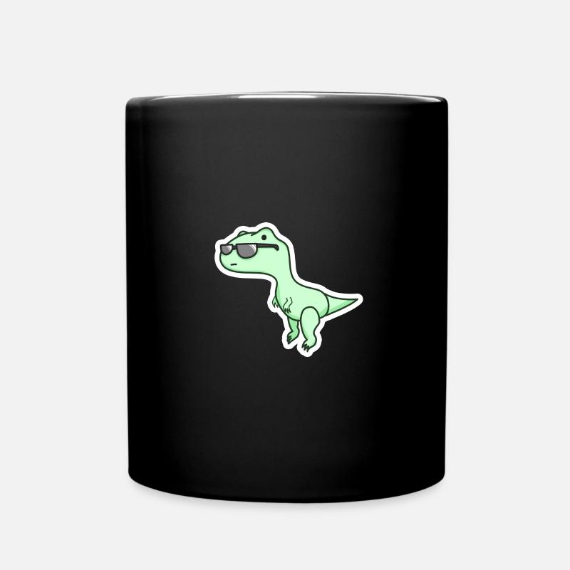 dinosaure - Mug uni - noir