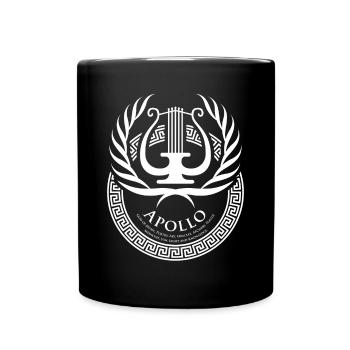 Griechische Mythologie Geschenk | Alte Griechenland-Geschichte - Tasse einfarbig - Schwarz - Vorne