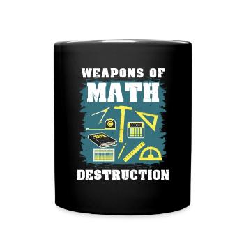Math math gift - Full Colour Mug - black - Front