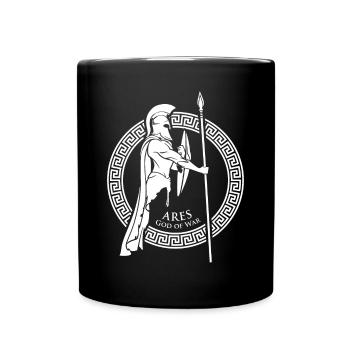 Greek Mythology Gift | Ancient Greece History - Full Colour Mug - black - Front