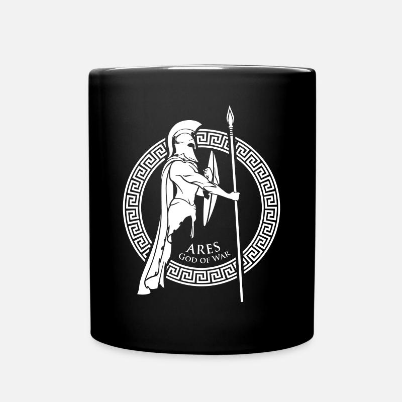 Greek Mythology Gift | Ancient Greece History - Full Colour Mug - black