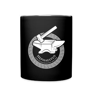 Greek Mythology Gift | Ancient Greece History - Full Colour Mug - black - Front