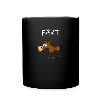 Färt - Tasse einfarbig - Schwarz - Vorne
