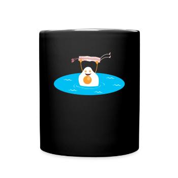Bacon Egg Fried Egg Dirty Dancing Movie - Full Colour Mug - black - Front