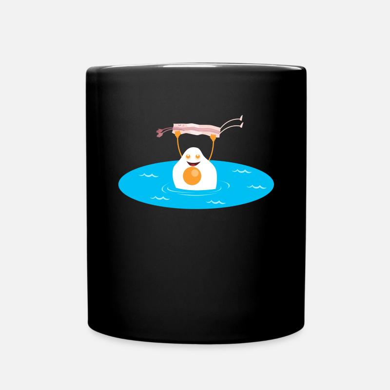 Bacon Egg Fried Egg Dirty Dancing Movie - Full Colour Mug - black