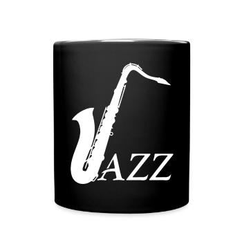 Jazz Musicians - Design - Full Colour Mug - black - Front
