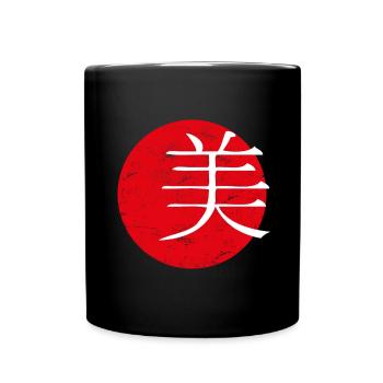 Beauty Japan culture of Japan - Full Colour Mug - black - Front