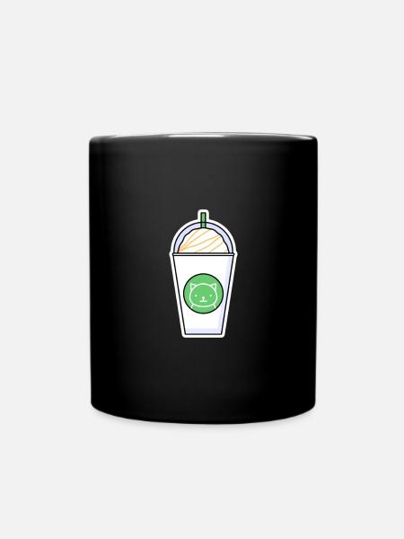 Milkshake - Tasse einfarbig - Schwarz