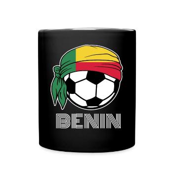 Benin Soccer Fans Kit 2019 Football Supporters, - Full Colour Mug - black - Front