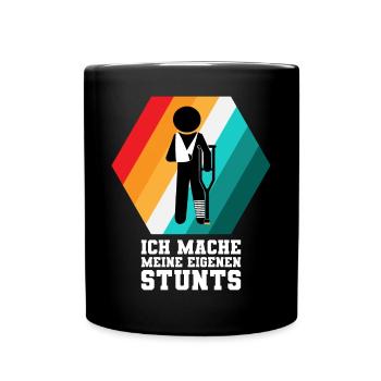 Je fais mes propres surprises - Mug uni - noir - Devant