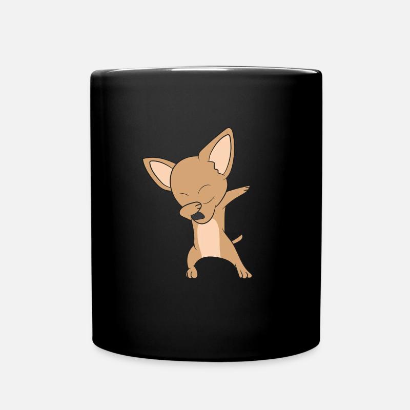 Chihuahua Dab - Full Colour Mug - black