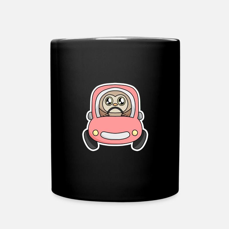 Chouette - Mug uni - noir