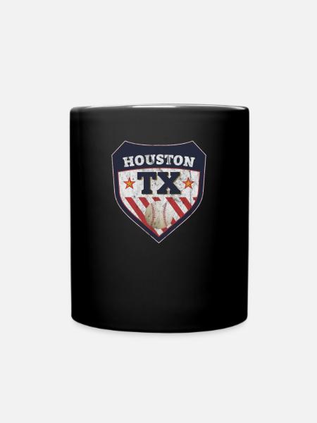 Houston Texas Baseball Cadeau - Mug uni - noir