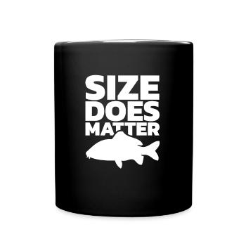 Carp fishing fish fish angler fisherman - Full Colour Mug - black - Front