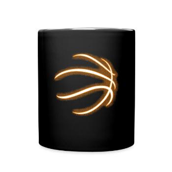 Basketball Coach Coach jeu cadeau Streetball - Mug uni - noir - Devant
