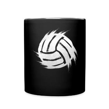 Volley-ball beach volley - Mug uni - noir - Devant
