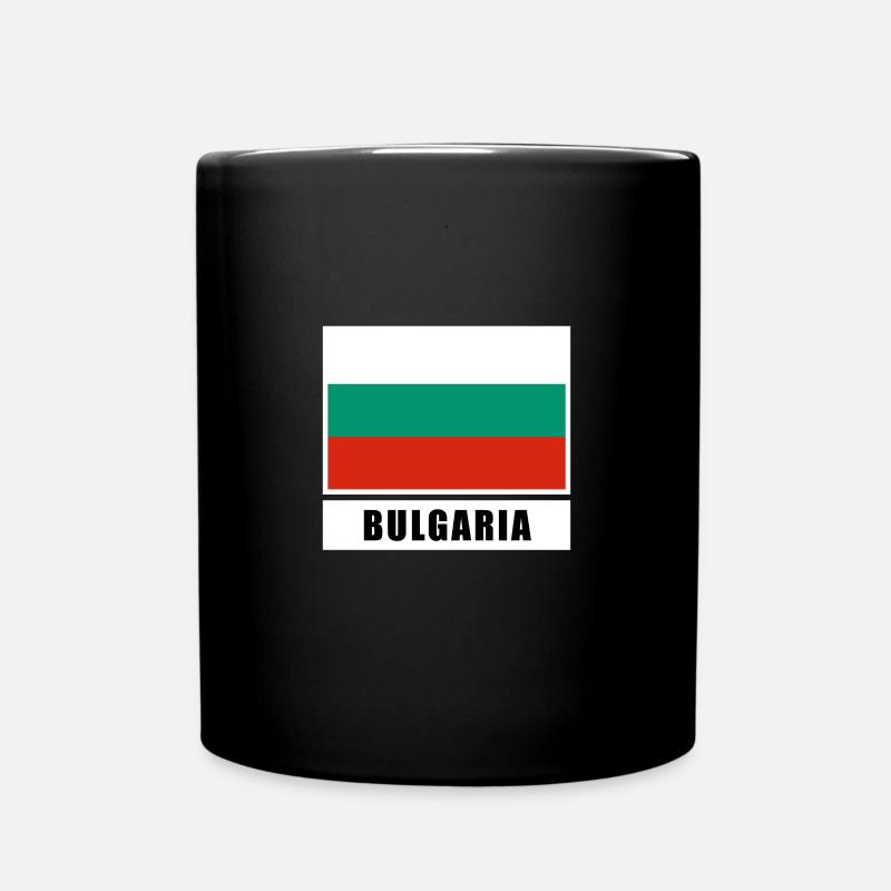 Bulgarien - Tasse einfarbig - Schwarz