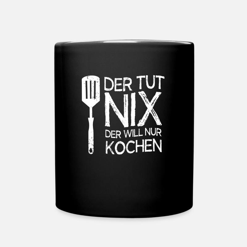 Le Tut Nix The Will Only Cooking, Chef de cuisine - Mug uni - noir