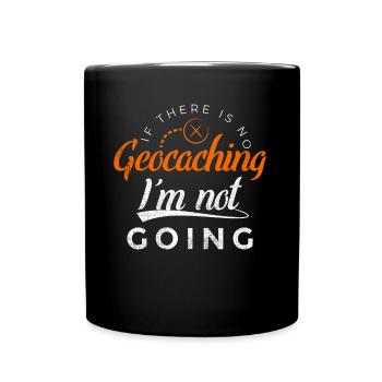 Geochcacher Geocaching Nature Hobby Fan Cadeau - Mug uni - noir - Devant
