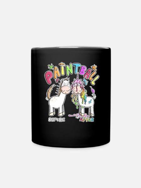 Paintball - Mug uni - noir