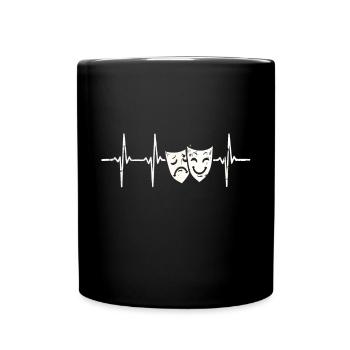 Heartbeat Theater - Full Colour Mug - black - Front