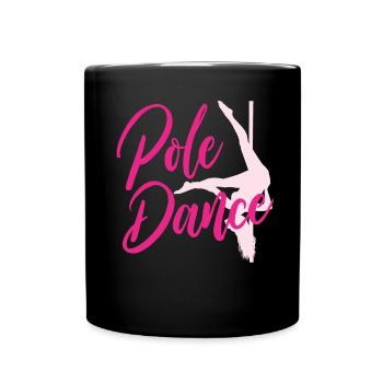 Pole Dance - Full Colour Mug - black - Front
