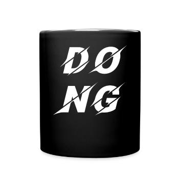 DONG Character Squares - Full Colour Mug - black - Front